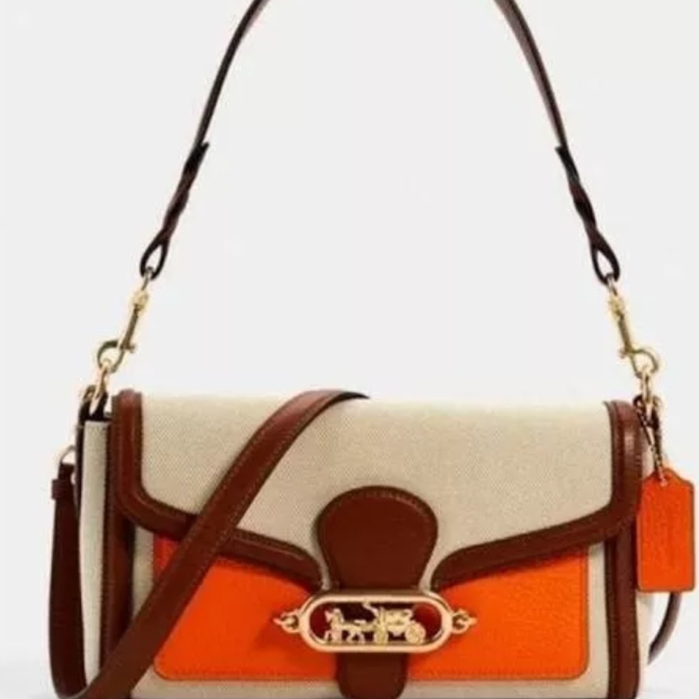 Coach jade shoulder bag